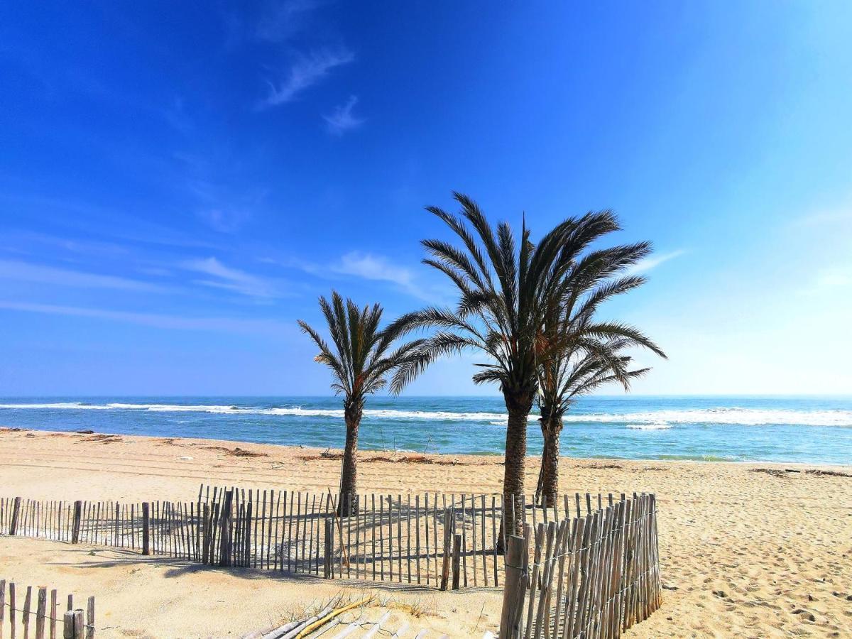 Appartement Soleil Levant - Acces Direct Plage - Terrasse - Une Chambre - Proche Commerces Le Barcarès Екстериор снимка